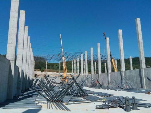 鞍山料棚网架加工厂家